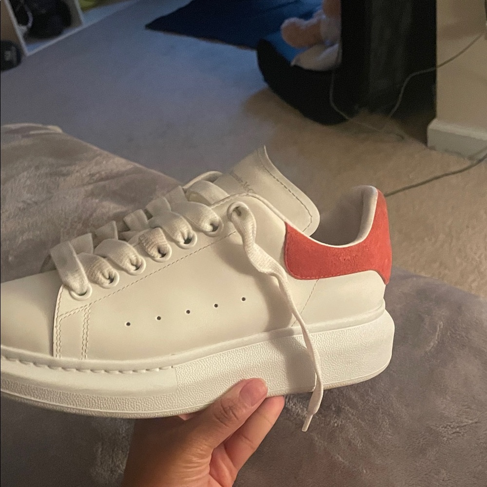 White and Red alexander mcqueen